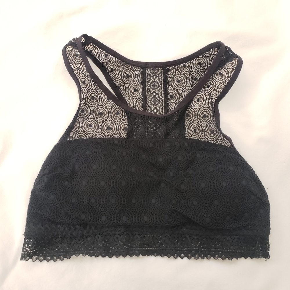 High Neck Razor Back Bralette